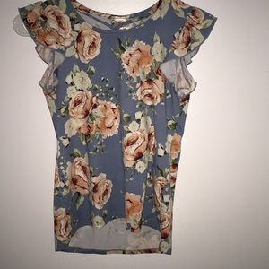 A cute rose top